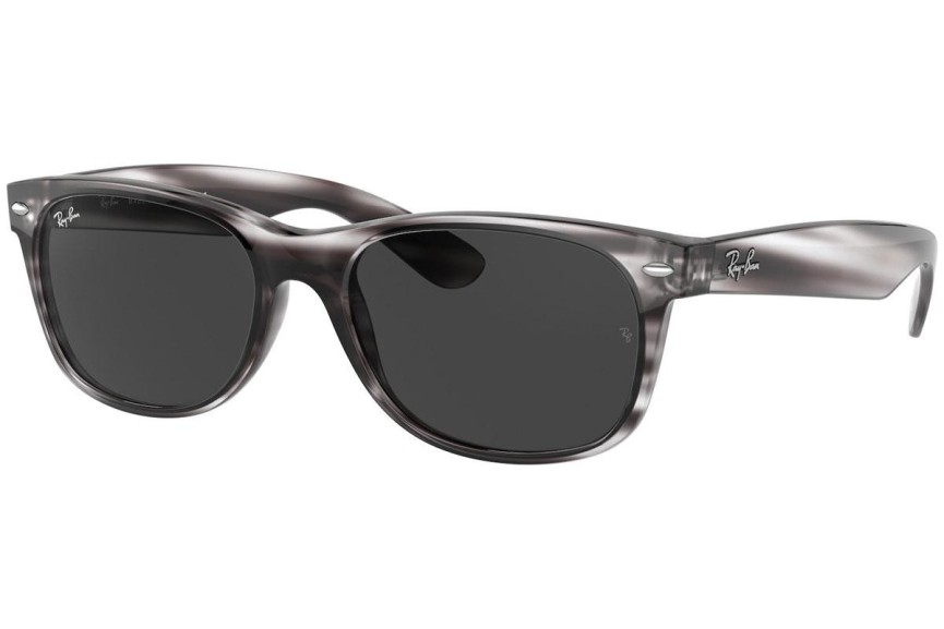 Okulary przeciwsłoneczne Ray-Ban New Wayfarer RB2132 6430B1 Kwadratowe Szare