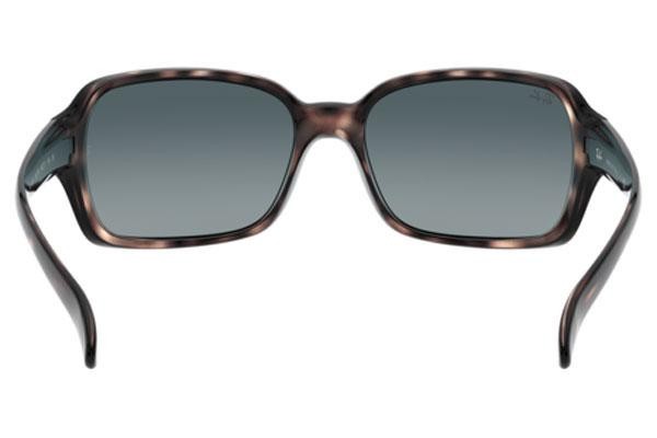 Okulary przeciwsłoneczne Ray-Ban RB4068 642/3M Kwadratowe Havana