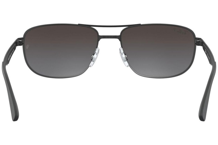 Okulary przeciwsłoneczne Ray-Ban RB3528 006/82 Polarized Pilotki (Aviator) Czarne