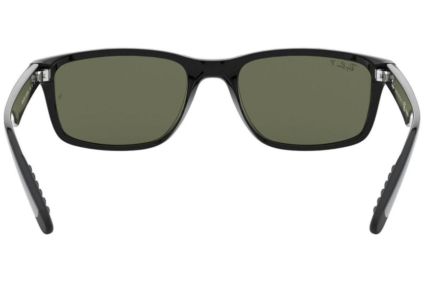 Okulary przeciwsłoneczne Ray-Ban RB4234 601/9A Polarized Kwadratowe Czarne