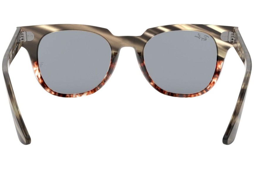 Okulary przeciwsłoneczne Ray-Ban Meteor Striped Havana RB2168 1254Y5 Kwadratowe Brązowe