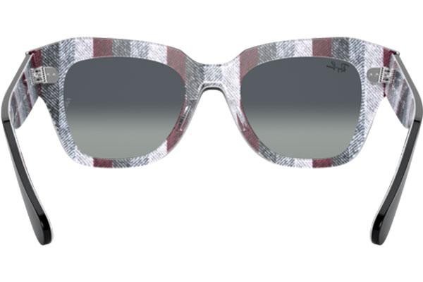 Okulary przeciwsłoneczne Ray-Ban State Street RB2186 13183A Kwadratowe Czarne