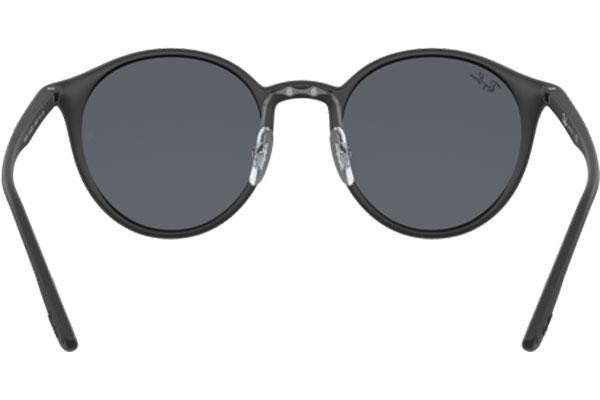Okulary przeciwsłoneczne Ray-Ban RB4336 601SR5 Okrągłe Czarne