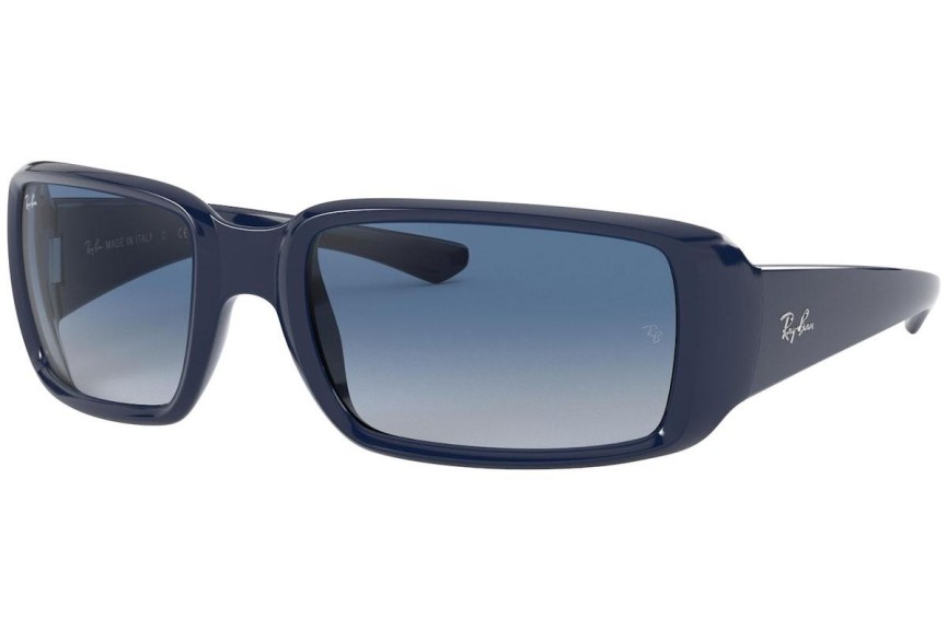Okulary przeciwsłoneczne Ray-Ban RB4338 61974L Kwadratowe Niebieskie