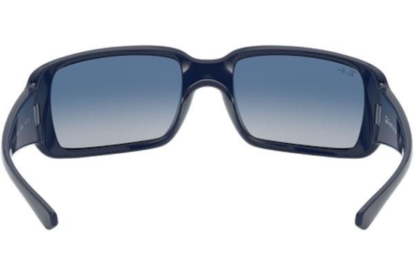 Okulary przeciwsłoneczne Ray-Ban RB4338 61974L Kwadratowe Niebieskie