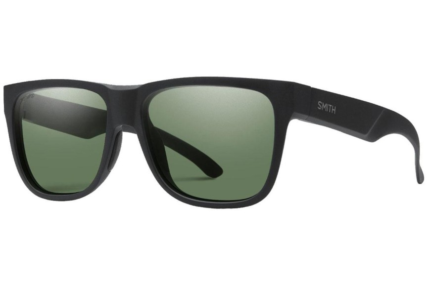 Okulary przeciwsłoneczne Smith LOWDOWN2 003/L7 Polarized Kwadratowe Czarne