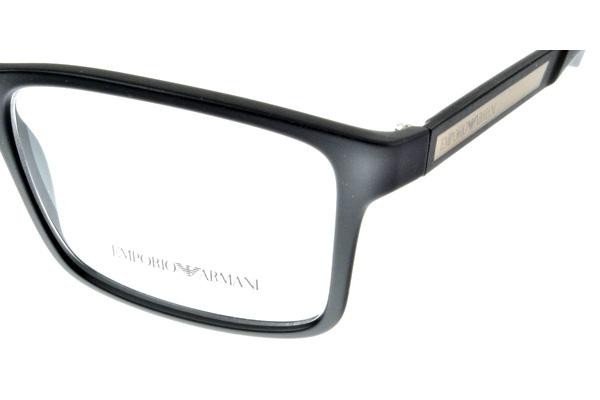 Glasögon Emporio Armani EA3038 5063 Fyrkantig Svart