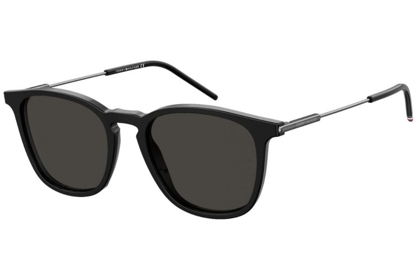 Okulary przeciwsłoneczne Tommy Hilfiger TH1764/S 807/IR Okrągłe Czarne