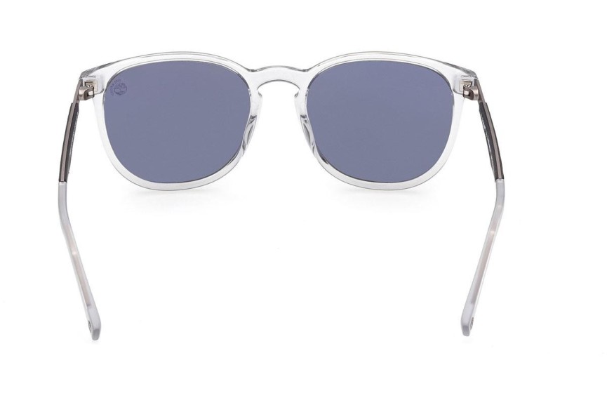 Okulary przeciwsłoneczne Timberland TB9235 27D Polarized Okrągłe Przezroczyste