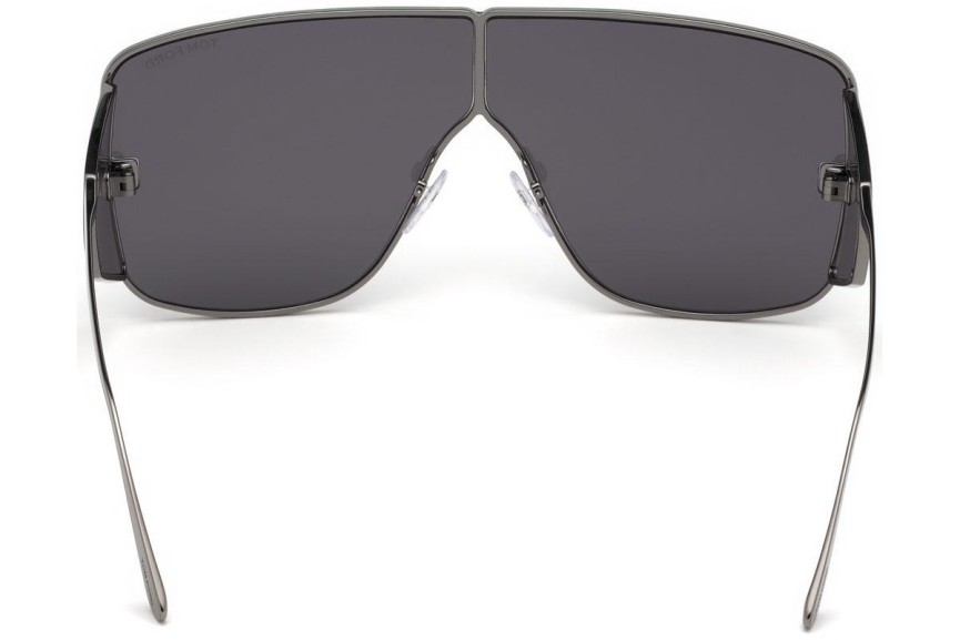 Okulary przeciwsłoneczne Tom Ford Spector FT0708 08A Pilotki (Aviator) Szare