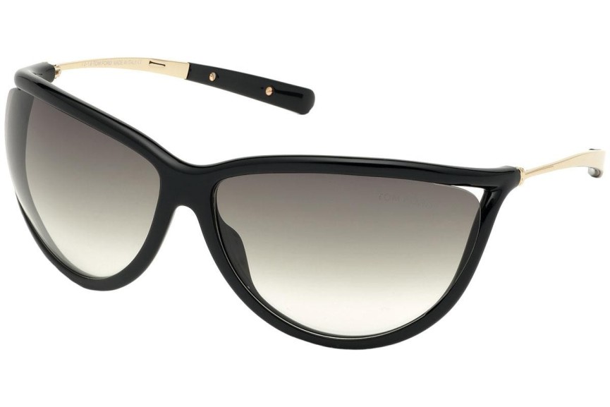 Aurinkolasit Tom Ford FT0770 01B Cat Eye Musta