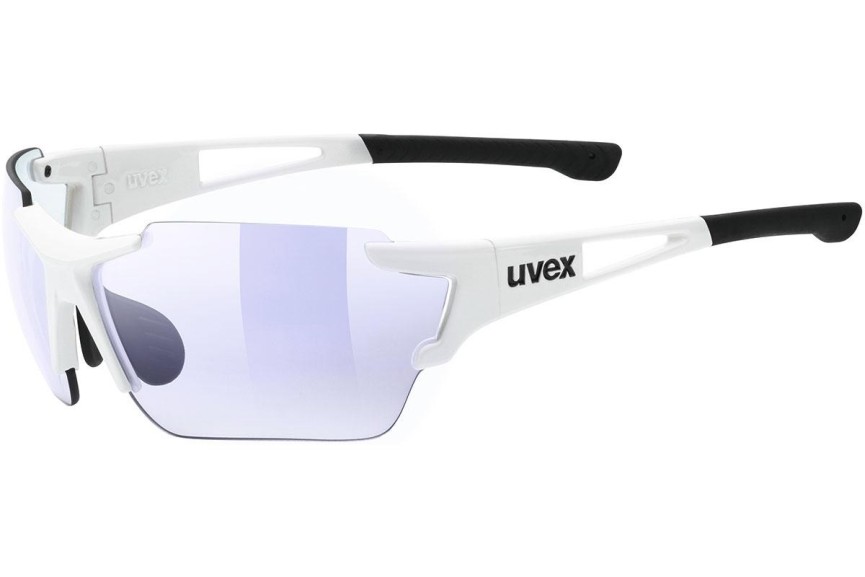 Okulary przeciwsłoneczne uvex sportstyle 803 race vm White S1-S3 Prostokątne Białe