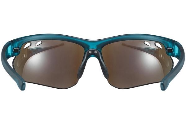 Okulary przeciwsłoneczne uvex sportstyle 115 Blue Mat S3 Prostokątne Niebieskie
