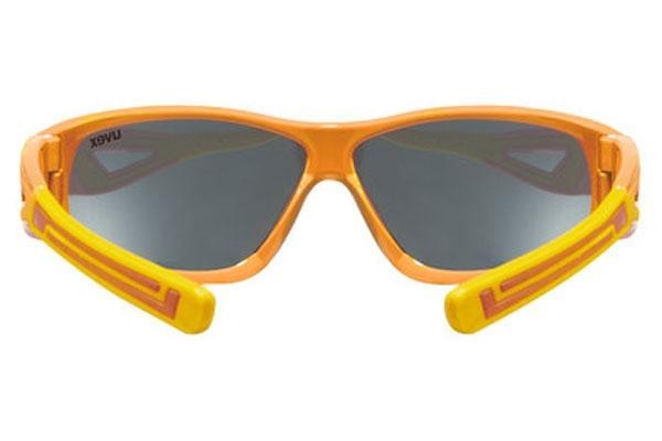 Okulary przeciwsłoneczne uvex sportstyle 509 Orange / Yellow S3 Prostokątne Pomarańczowe