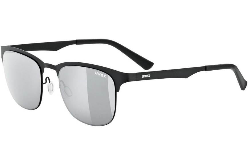 Okulary przeciwsłoneczne uvex lgl 32 Black S3 Browline Czarne