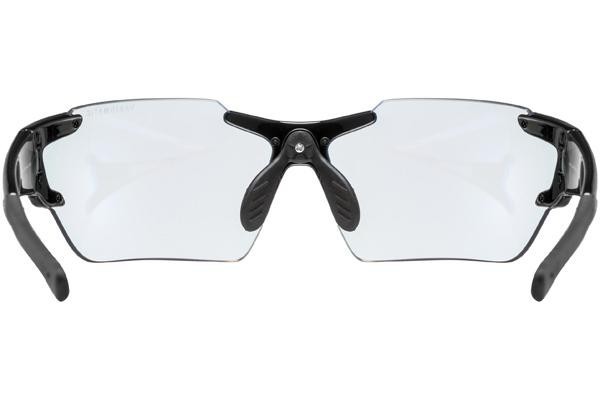 Okulary przeciwsłoneczne uvex sportstyle 803 race vm small Black S1-S3 Prostokątne Czarne