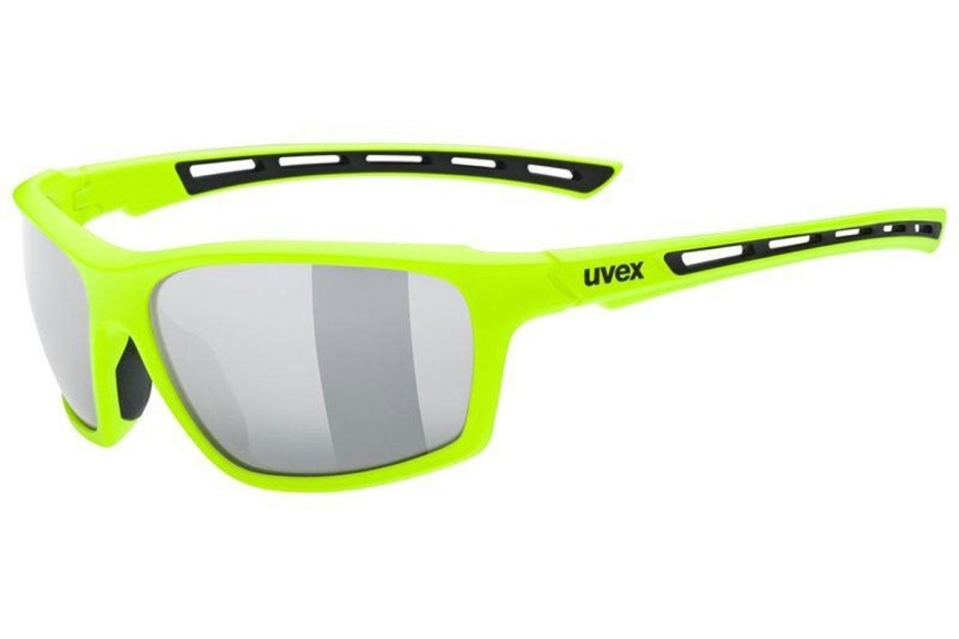 Okulary przeciwsłoneczne uvex sportstyle 229 Yellow S3 Prostokątne Żółte