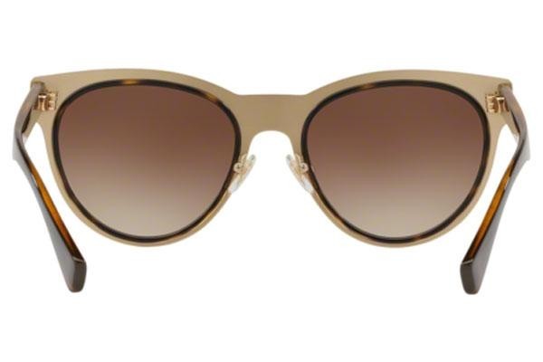 Okulary przeciwsłoneczne Versace Medusa Charm VE2198 125213 Kocie oczy Havana