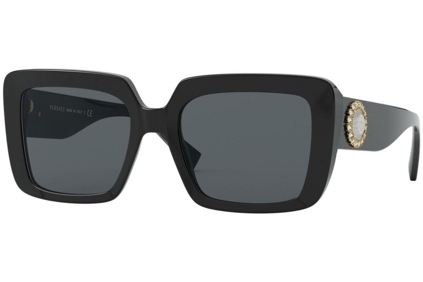Okulary przeciwsłoneczne Versace VE4384B GB1/87 Oversize Czarne