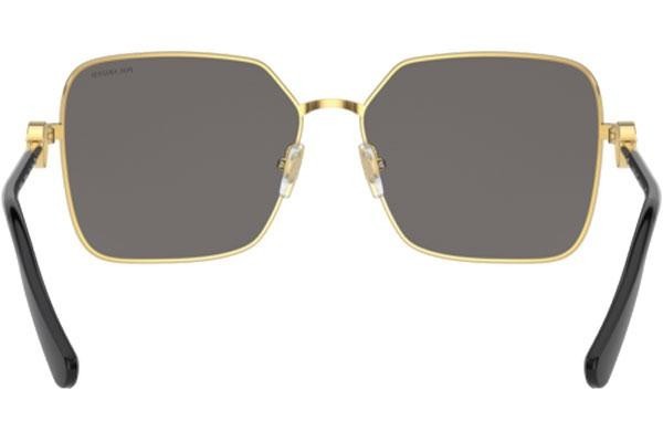 Okulary przeciwsłoneczne Versace VE2227 100281 Polarized Kwadratowe Złote