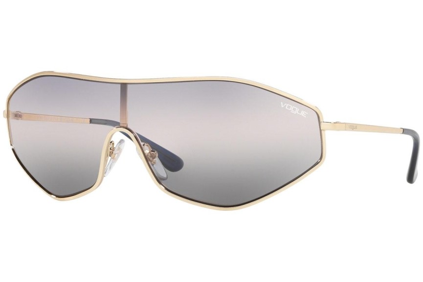 Okulary przeciwsłoneczne Vogue Eyewear G-Vision Gigi Hadid 2019 Collection VO4137S 848/0J Pojedyncze | Shield Złote