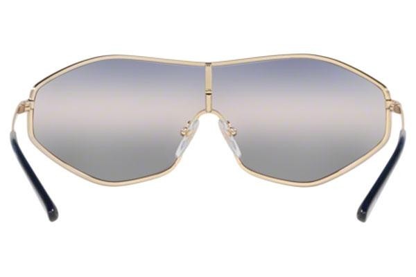 Okulary przeciwsłoneczne Vogue Eyewear G-Vision Gigi Hadid 2019 Collection VO4137S 848/0J Pojedyncze | Shield Złote