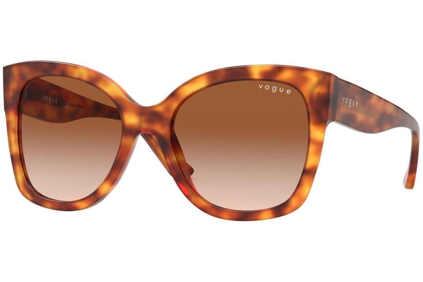 Okulary przeciwsłoneczne Vogue Eyewear VO5338S 279213 Kocie oczy Havana