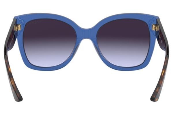 Okulary przeciwsłoneczne Vogue Eyewear VO5338S 28304Q Kocie oczy Niebieskie