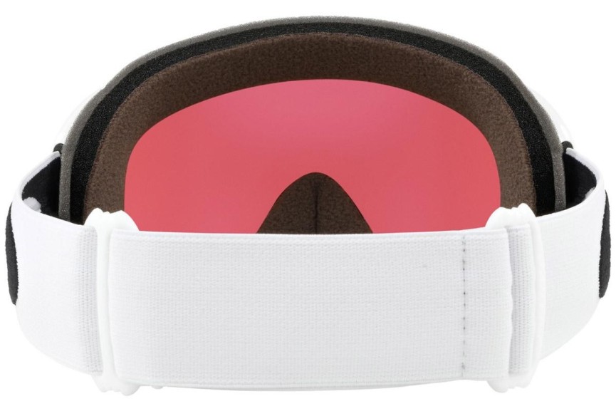 Gogle narciarskie Oakley A-Frame 2.0 OO7044-54 PRIZM Jade Iridium Pojedyncze | Shield Białe