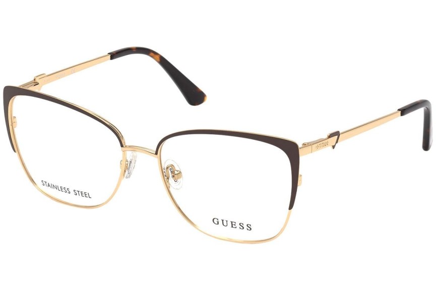 Okulary korekcyjne Guess GU2814 049 Kwadratowe Złote