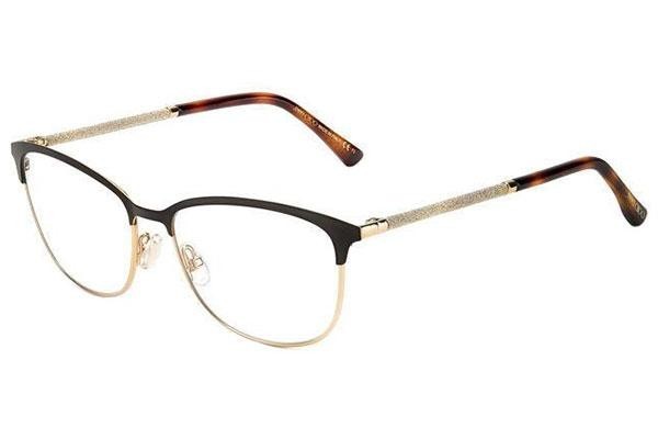 Okulary korekcyjne Jimmy Choo JC319 FG4 Kwadratowe Brązowe