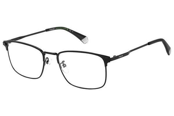 Okulary korekcyjne Polaroid PLDD440/G 807 Prostokątne Czarne