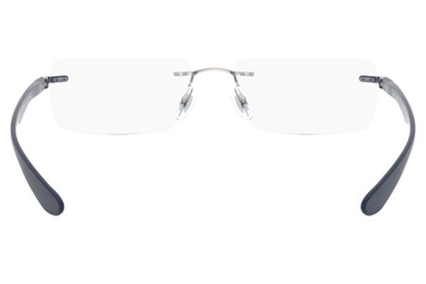 Okulary korekcyjne Ray-Ban RX8724 1217 Prostokątne Srebrne