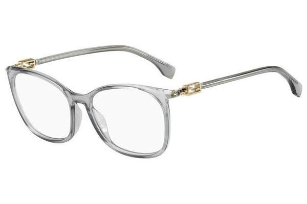 Okulary korekcyjne Fendi FF0461/G KB7 Kwadratowe Szare