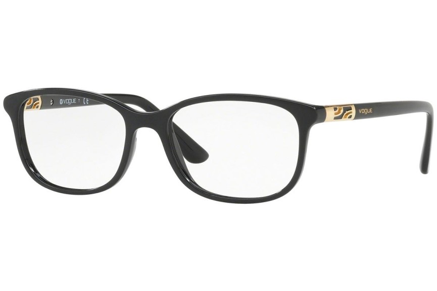 Okulary korekcyjne Vogue Eyewear VO5163 W44 Kwadratowe Czarne