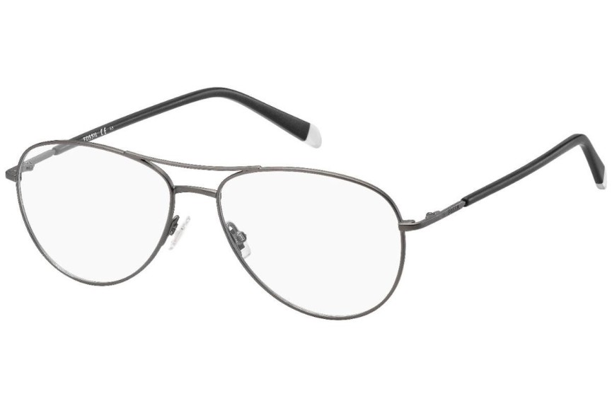 Okulary korekcyjne Fossil FOS7045 R80 Pilotki (Aviator) Srebrne