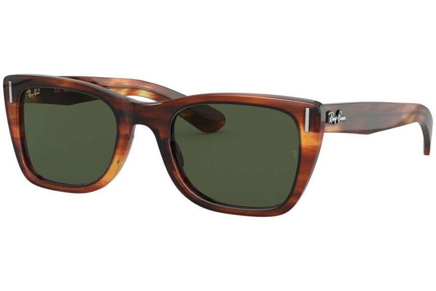 Okulary przeciwsłoneczne Ray-Ban Caribbean RB2248 954/31 Kwadratowe Havana