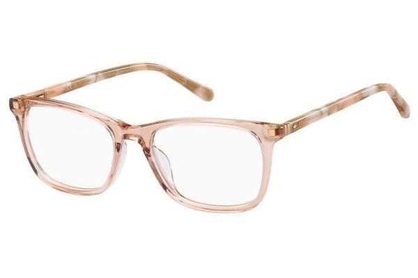 Okulary korekcyjne Fossil FOS7085 3DV Prostokątne Różowe