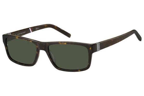 Ochelari de soare Tommy Hilfiger TH1798/S 086/QT Dreptunghiulari Havana