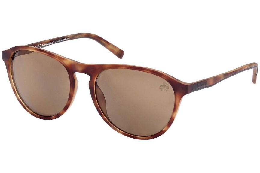 Okulary przeciwsłoneczne Timberland TB9267 52H Polarized Pilotki (Aviator) Havana