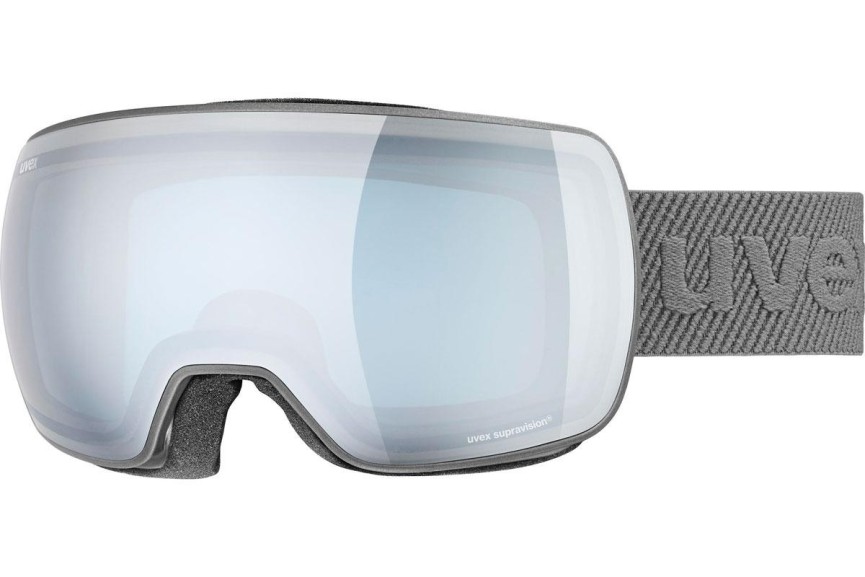 Gogle narciarskie uvex compact FM Rhino Mat Pojedyncze | Shield Szare
