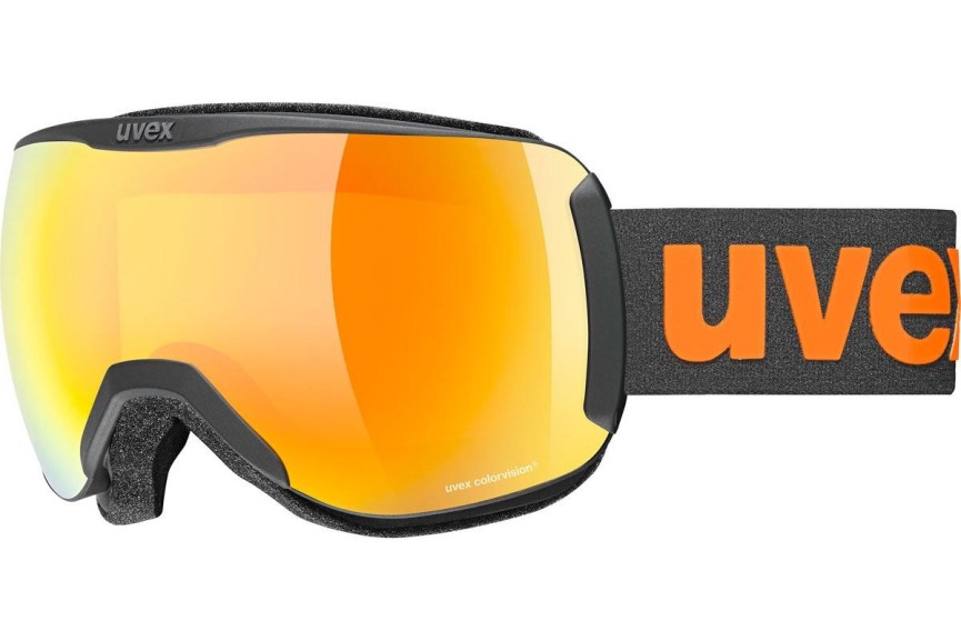 Gogle narciarskie uvex downhill 2100 CV Black Mat Pojedyncze | Shield Czarne