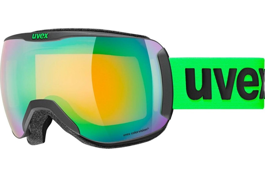 Gogle narciarskie uvex downhill 2100 CV Black Mat Pojedyncze | Shield Czarne