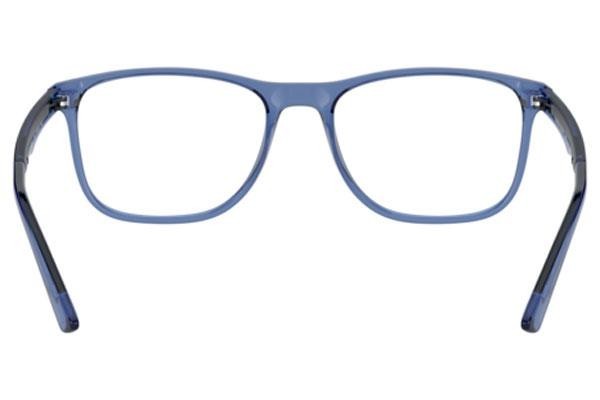 Okulary korekcyjne Giorgio Armani AR7187 5816 Kwadratowe Niebieskie