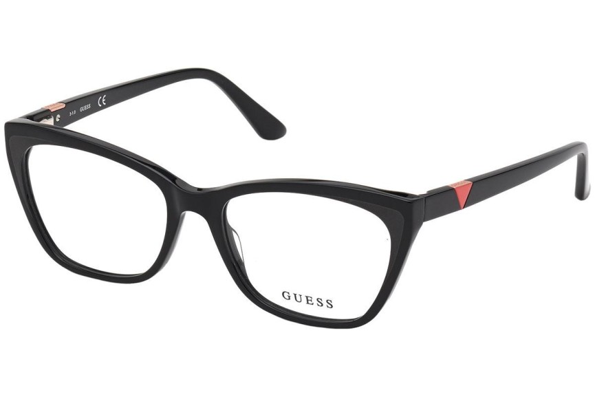 Okulary korekcyjne Guess GU2811 001 Kwadratowe Czarne