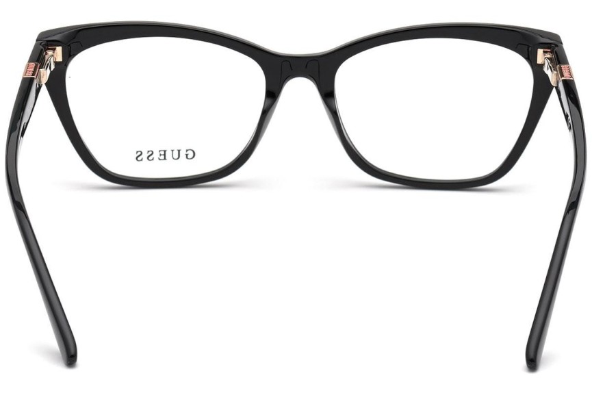 Okulary korekcyjne Guess GU2811 001 Kwadratowe Czarne