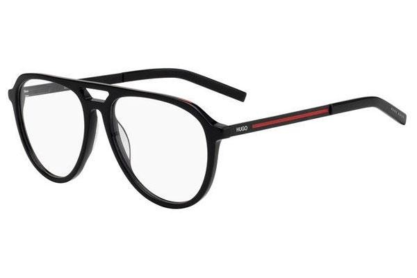 Okulary korekcyjne HUGO HG1093 OIT Pilotki (Aviator) Czarne