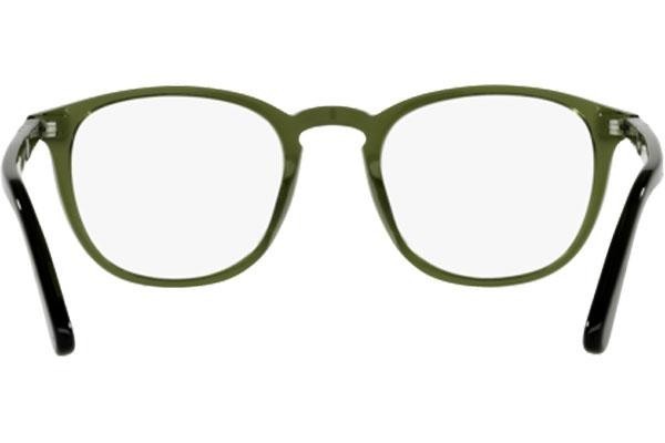 Okulary korekcyjne Persol PO3143V 1142 Kwadratowe Zielone