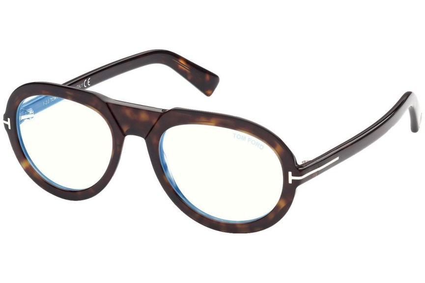 Ochelari Tom Ford FT5756-B 052 Pilot Havana