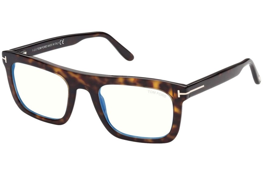 Okulary korekcyjne Tom Ford FT5757-B 052 Prostokątne Havana